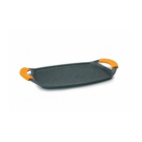GRILL PLANCHA BASIC STONE DE IBILI 47X28.50 CM