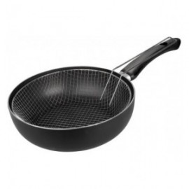 FREIDORA CON CESTILLO INDUCTA DE IBILI 18 CM