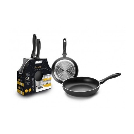 LOTE SARTÉN FUSION 20 + 24 CM DE IBILI