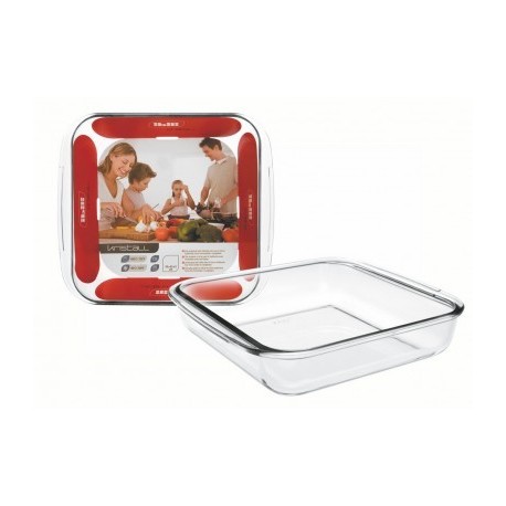 Ibili 25x22x5 cm Kristall Square Forn Sound