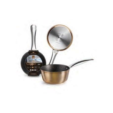 CAZO NATURA COPPER DE IBILI 14 CM