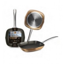 Grill Natura cobre de Ibili 28 cm