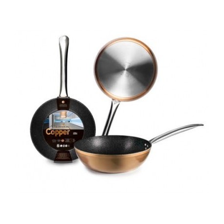 Pan de cobre Honda natura de Ibili 28 cm