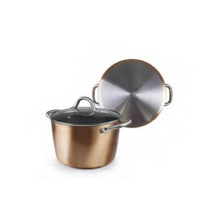 Pote com cobre natural de ibili 20 cm