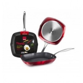 Grill Red Rock de Ibili 28x28 cm