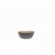 BOWL NATURAL BAMBOO GRIS MATE DE IBILI 15X6 CM