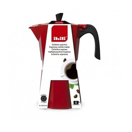 Bahia Cafetera Red de Ibili 12 xícaras