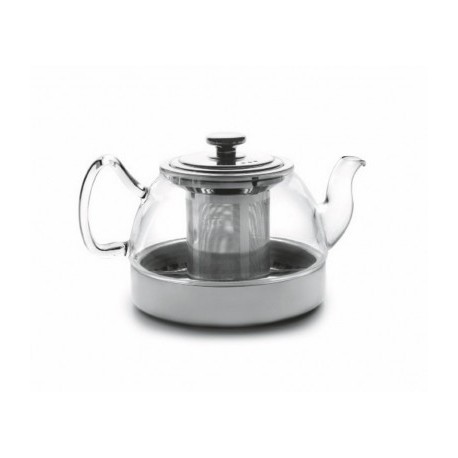 TETERA DE CRISTAL CON FILTRO INDUCTION DE IBILI 800 ML