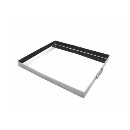 EMPANADERA INOXIDABLE DE IBILI 45x35x3.50 CM
