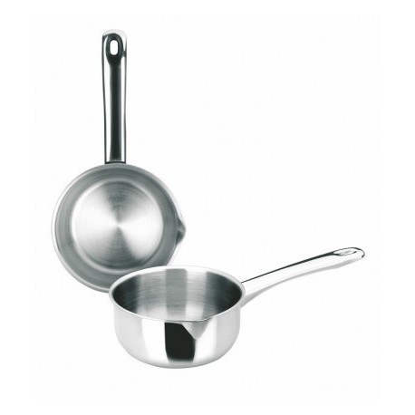 Panela inoxidável 18% prisma com manga metálica de ibili 18 cm