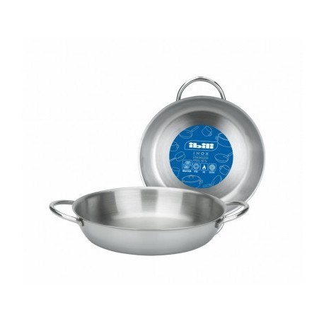18% caçarola inoxidável de Ibili 16 cm