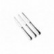 SET 3 CUCHILLOS CHULETEROS DE IBILI 22 CM