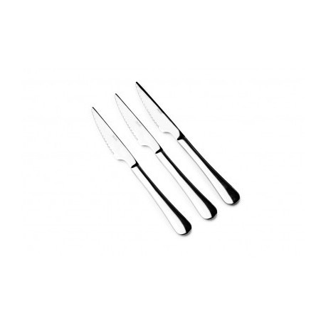 SET 3 CUCHILLOS CHULETEROS DE IBILI 22 CM