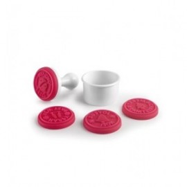 SET 4 SELLOS MARCADORES DE COOKIES NAVIDAD DE IBILI