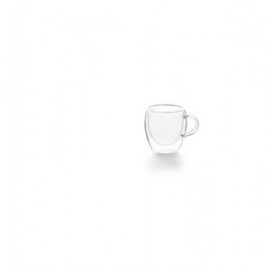 Definir 2 parede de vidro de borossilicato Ibili 0,15 litros