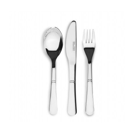 SET 3 CUBIERTOS CON ESTUCHE LUNCH AWAY DE IBILI