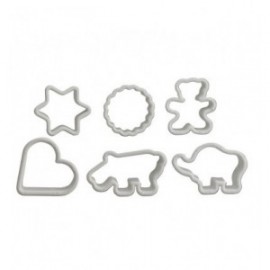 CORTAPASTAS PLÁSTICO (BLISTER 6 UNIDADES) DE IBILI