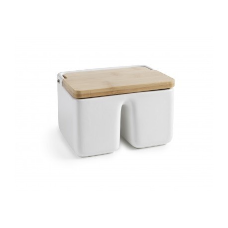 Ibili dupla cerâmica+bambu 15,6x11 cm