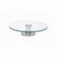 SOPORTE GIRATORIO CRISTAL DE IBILI 30 CM