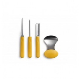 Defina 4 utensílios para decorar abóboras ibili