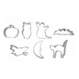 Definir 7 casacos de Halloween Tisados ​​de Ibili