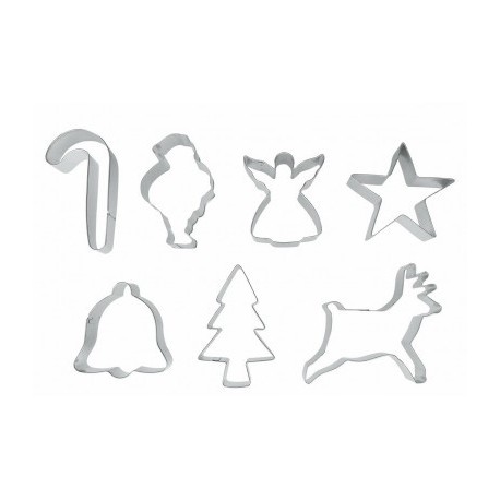 Set 7 Canutastas Christmas Tin of Ibili