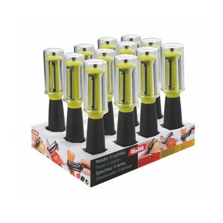 3 Blades Ibili Peel