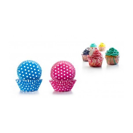 Capsules Postteria Lunar (Rosa+Blue) de Ibili 7,5 cm