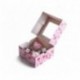 Caixa para 4 cupcakes de ibili 16x16 cm