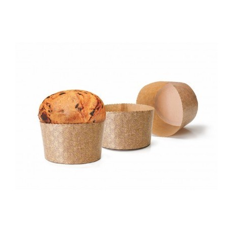 MOLDE PANETTONE (5 UNIDADES) DE IBILI 500 GR