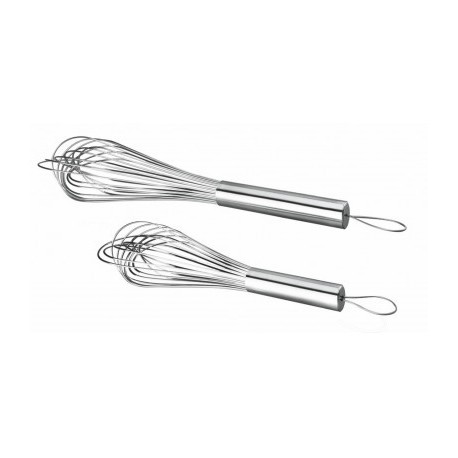 BATIDOR INOXIDABLE 12 VARILLAS DE IBILI 35 CM