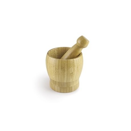 MORTERO DE BAMBU DE IBILI