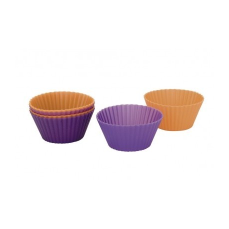 Definir 6 moldes de madalena de ibili 7x3.5 cm