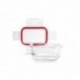CONTENEDOR DE ALIMENTOS RECTANGULAR MINI DE IBILI 160 ML