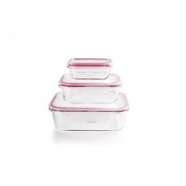 SET 3 CONTENEDORES DE ALIMENTOS DE IBILI