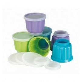 Defina 6 moldes de gelatina de Ibili 7.3x6.1 cm