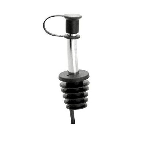Plugue de vazamento de aço inoxidável clássico. Com tampa de plástico - caixa ibili