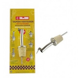 TAPON VERTEDOR STAND. C/TAPA PRISMA-INOXIDABLE DE IBILI