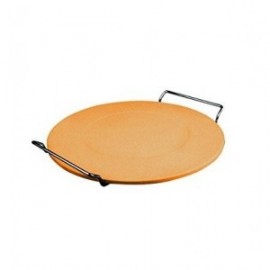 PIEDRA PARA PIZZA CON SOPORTE DE IBILI 33 CM