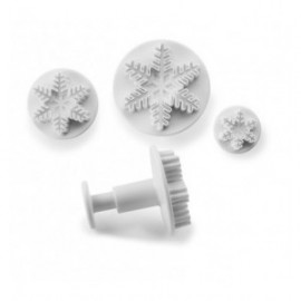 Canapapastas com floco de neve de Ibili 2.5-4-5,5 cm