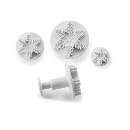 Canapapastas com floco de neve de Ibili 2.5-4-5,5 cm