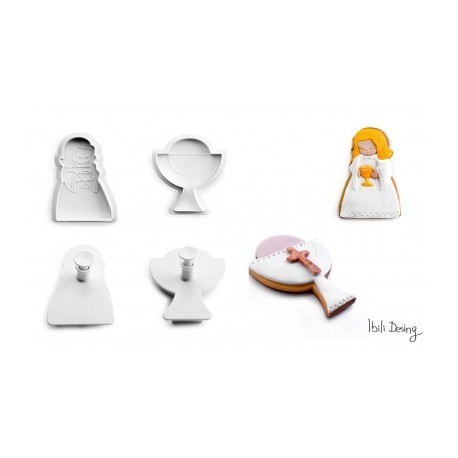 CORTAPASTAS CALIZ-COMUNION DE IBILI 10+10 CM