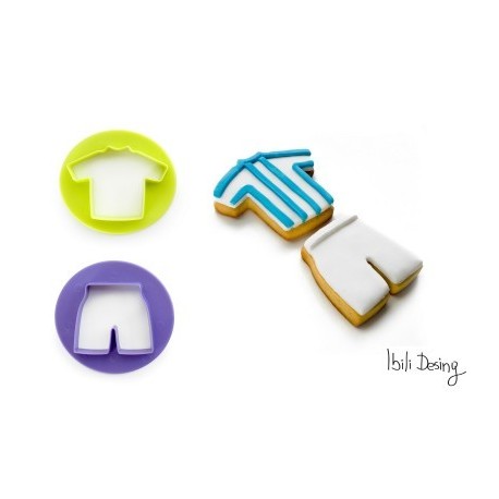 Definir 2 casacos de futebol ibili 6,5+5,5 cm