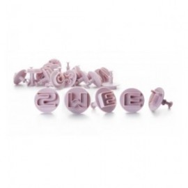 CORTAPASTAS CON EXPULSOR ALFABETO DE IBILI 4 CM