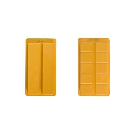 SET 2 MOLDES TURRON ESTRECHO-DOBLE DE IBILI 23X13.5 CM