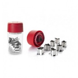 SET 8 CORTAPASTAS LINZER NAVIDAD DE IBILI 5 CM