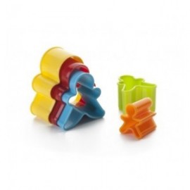 SET 5 CORTAPASTAS GINGER DE IBILI