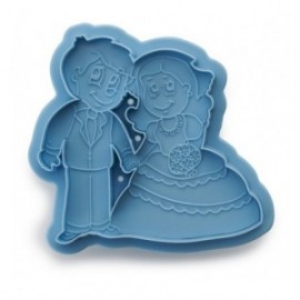 CORTAPASTAS CON EXPULSOR NOVIOS DE IBILI 13x11 CM