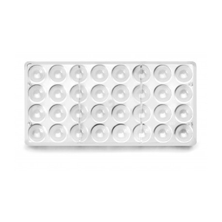 MOLDE BOMBÓN CÓNICO SEMICIRCULAR DE IBILI 27x14 CM