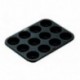 Moka molde 12 cavidades de Ibili 35x27 cm